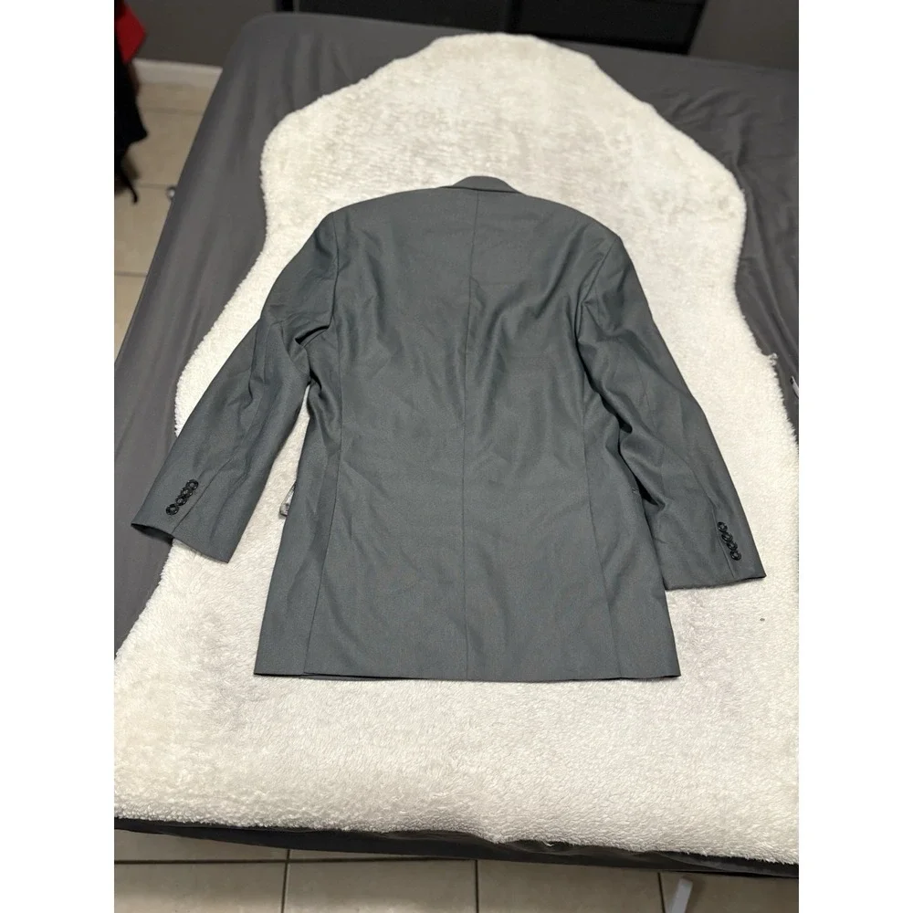 Michael Kors Mens Gray Sport Blazer Jacket Size 36R 2‎ Button